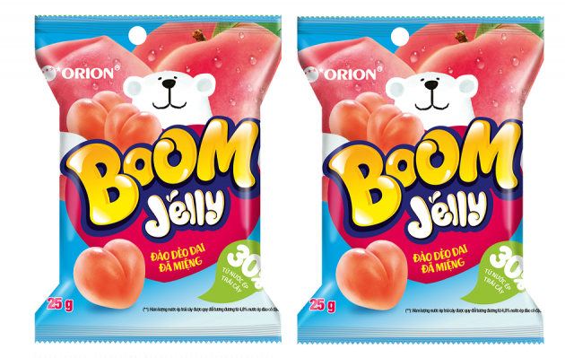 Boom Jelly 25G - Đào