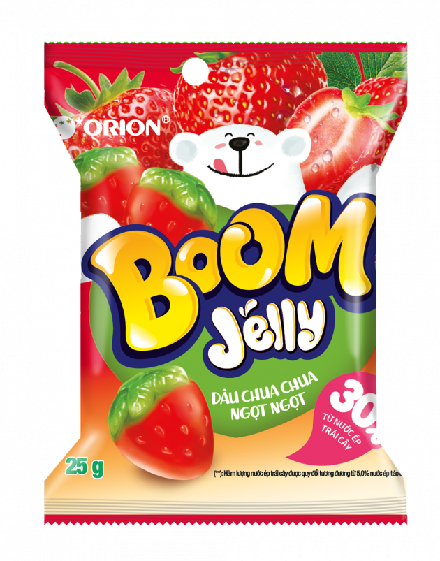 Boom Jelly 25G – Dâu