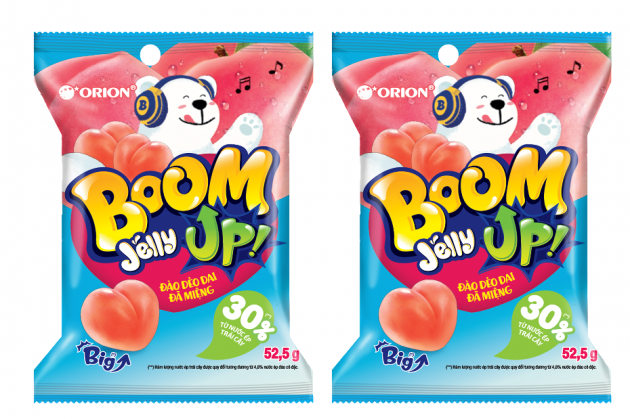 Boom Jelly 56G – Đào